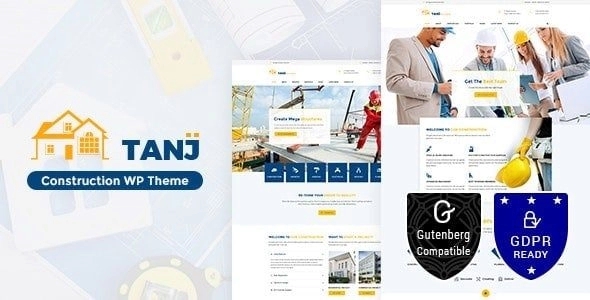 Tanj - Construction WordPress Theme 2.5