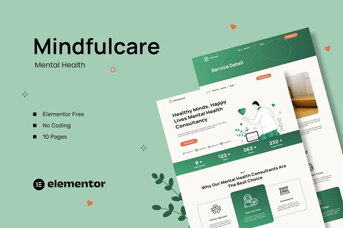 Mindfulcare – Mental Health Consultant Template Kits 1.0.0