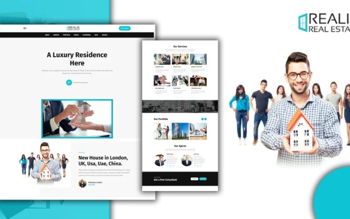 Powar-Realis Real Estate Agency Landing Page 1.1.1