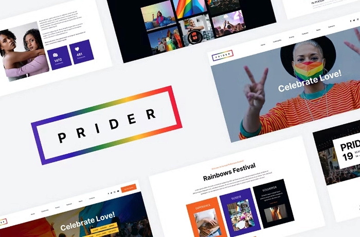 Prider – LGBTQ & Gay Rights Festival Template Kit 1.0.0