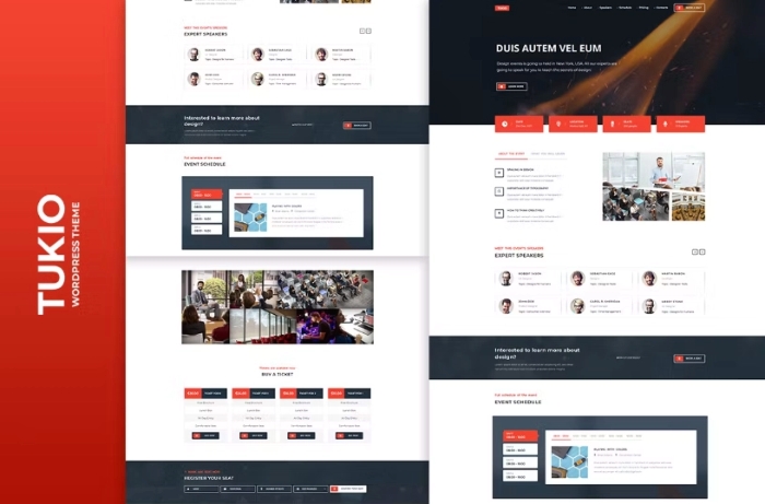 Tukio – Event Landing Page WordPress Theme 1.0.1