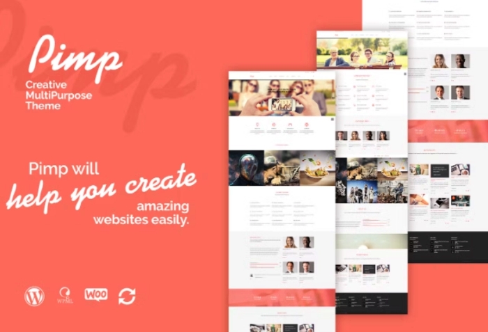 PIMP – Creative MultiPurpose Theme 1.7