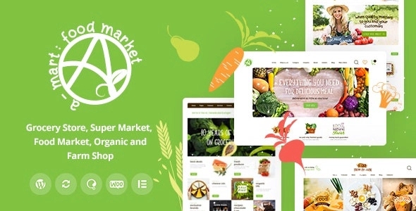 A-Mart - Organic Products Shop WordPress Theme 1.0.2