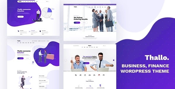 Thallo – Consulting & Finance WordPress Theme 1.1.6