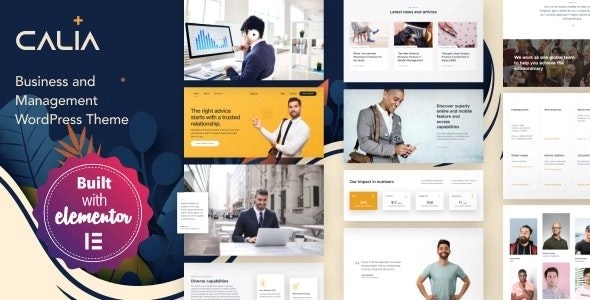 Calia – Business and Management WordPress Theme 1.2.19