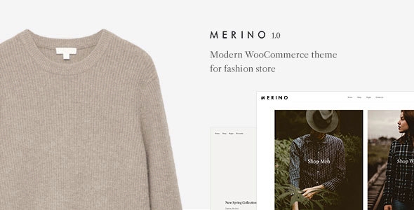 Merino – Modern WooCommerce shop theme for fashion store 1.0.6