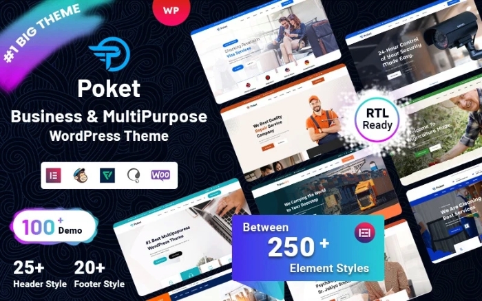Poket β Business And Multipurpose Responsive 1.0.2