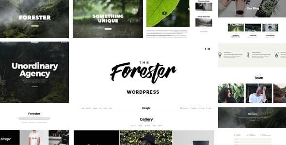 The Forester – Creative Portfolio Clean 1.4.9