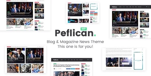 Peflican – A Newspaper and Magazine WP Theme 2.0.0