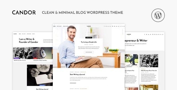 Candor – Responsive WordPress Blog Theme 1.1.4