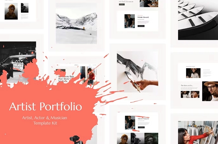 Artisio - Artist Actor & Musician Elementor Template Kit 1.0.0