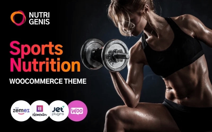 Nutrigenis – Sports Nutrition WordPress Theme 1.0.0