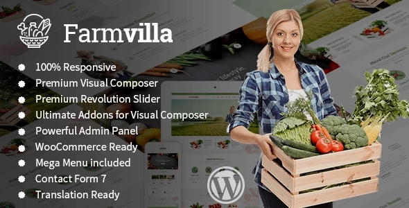 Farmvilla Organic WordPress Theme 1.2.2