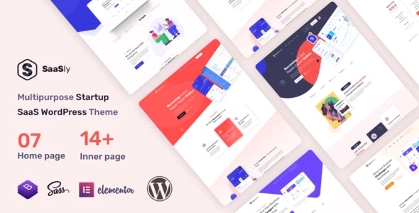 SaaSly – Startup Landing WordPress Theme 1.2.0