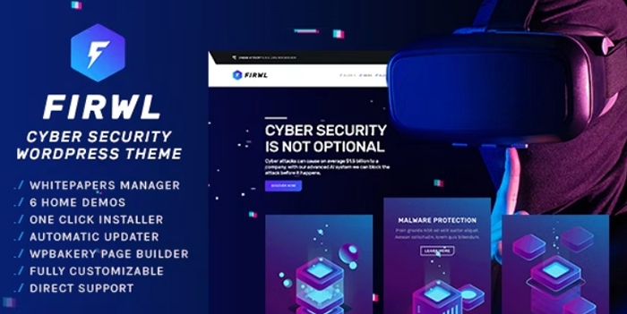 Firwl – Cyber Security WordPress Theme 1.5.1
