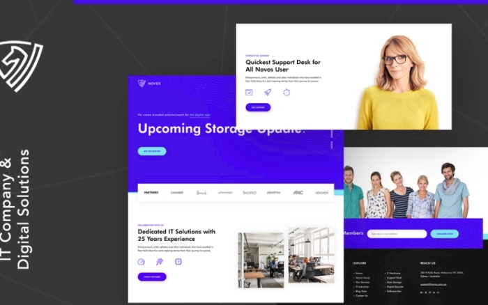 Novos – IT Company & Digital Solutions WP Theme 1.0.0