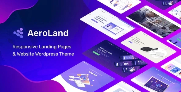 AeroLand – App Landing Software Website 1.6.8