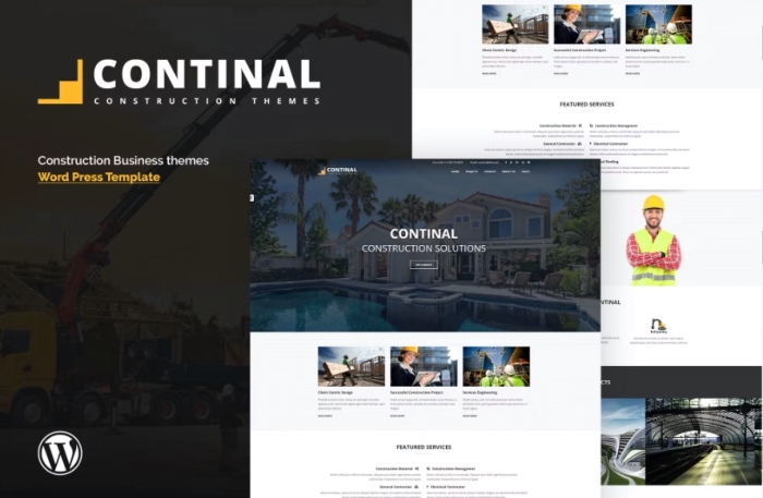 Continal – Construction & Business WP Theme 1.5.0