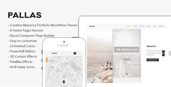 Pallas – Creative Multi-Purpose WP Theme 1.9.6