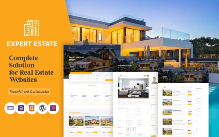 ExpertEstate Real Estate WordPress Theme 1.0.0