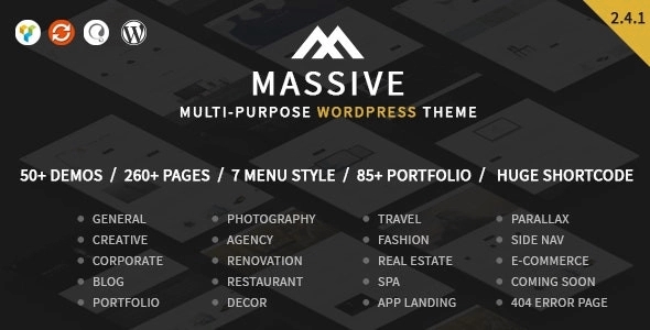 Massive – Responsive Multi-Purpose HTML5 Template 2.4.1