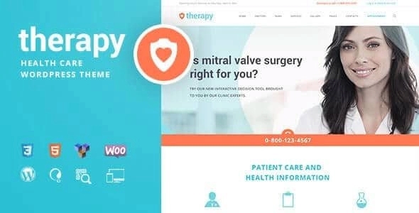 Therapy – Health and Medical WordPress Theme 1.9.1