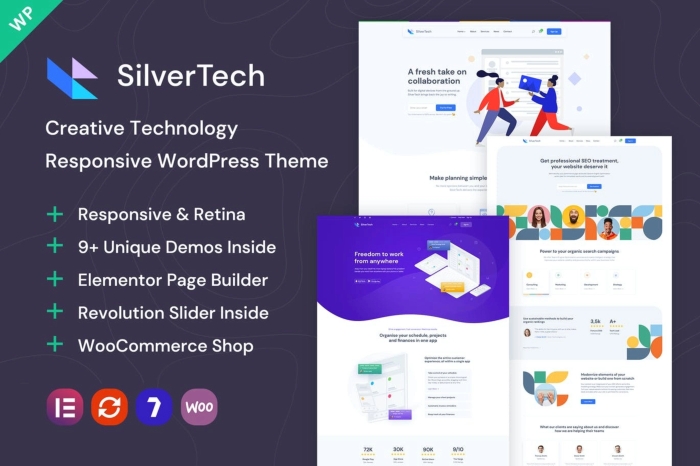 Silvertech – Creative WordPress Theme 1.1