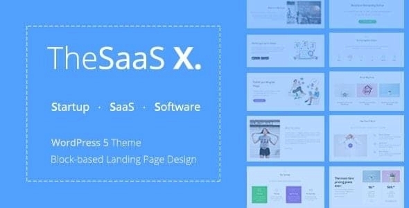 TheSaaS X – Responsive SaaS Startup & Business Theme 1.1.5