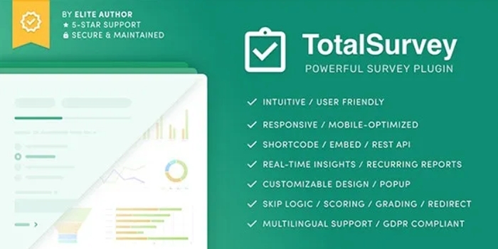 Total Survey – Responsive WordPress Survey Plugin 1.8.3