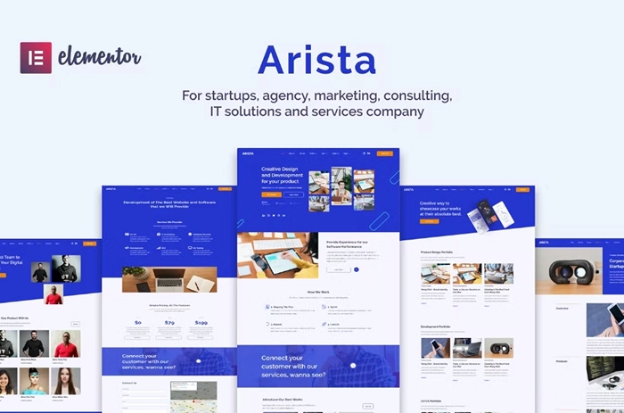 Arista – Multipurpose Business Elementor Template Kit 1.0.0