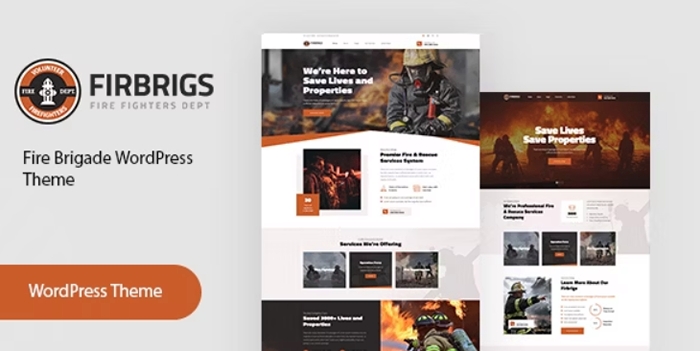 Firbrigs – Fire Department WordPress Theme 1.9