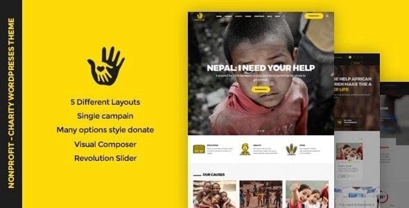 CharityHeart - Charity Responsive WordPress Theme 1.8