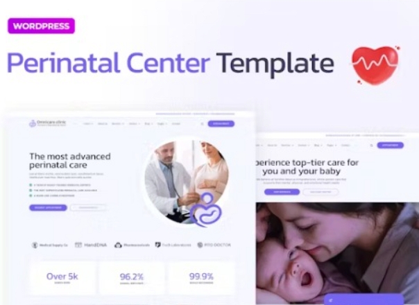 Omnicare – Reproductive & Perinatal Center Elementor Pro Template Kit 1.0.0