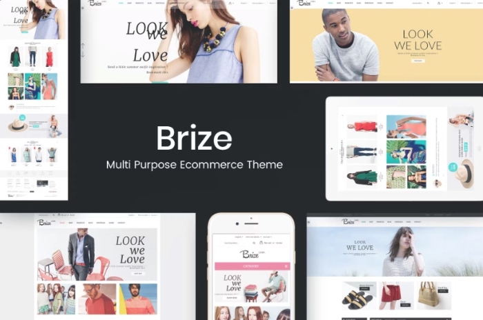 Brize – Responsive WooCommerce Fashion Theme 1.3.6