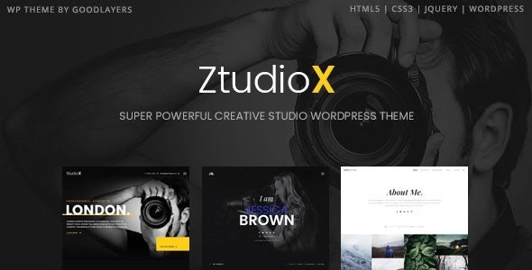 Ztudio X – Photography WP Theme 1.3.0