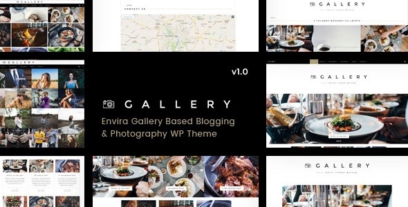 Gallery – Blogging & Envira WordPress Theme 1.0.5