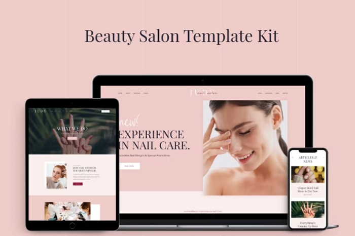 Judy - Beauty Salon Elementor Template Kit 1.0.0