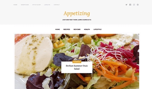 Theme Junkie – Appetizing 1.0.1