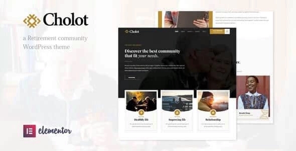 Cholot β Retirement Community WordPress Theme 1.2