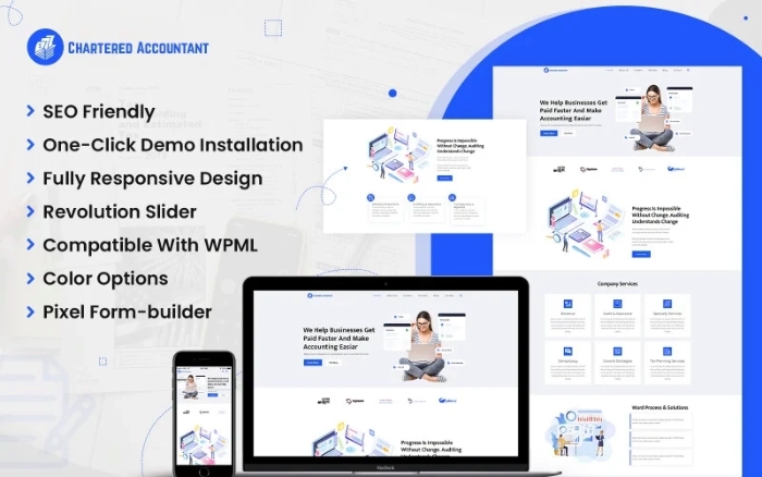 Chartered Accountant WordPress Theme 1.0.0
