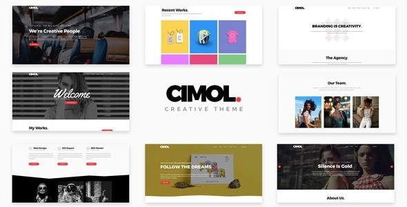 Cimol – Responsive One & Multi Page Portfolio Theme 1.2.5