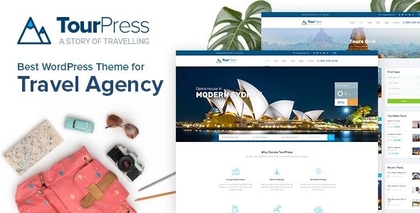 TourPress – Travel Booking WordPress Theme 1.2.2