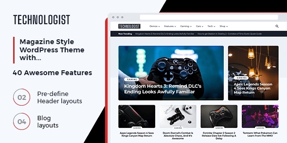 MyThemeShop Technologist WordPress Theme 1.0.0