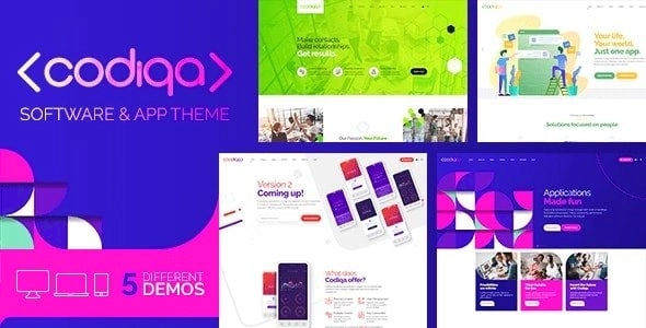 Codiqa – Software & Digital WordPress Theme 1.1.8
