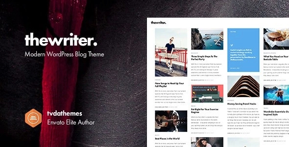The Writer – Modern WordPress Blog Theme 1.1