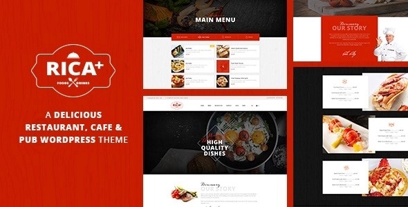 Rica – Restaurant & Pub WP Theme 1.9