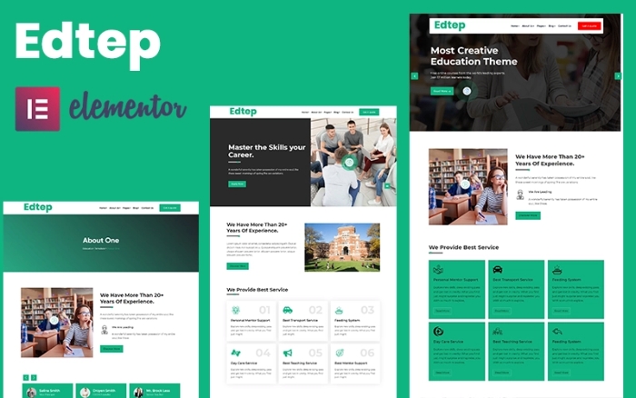 Edtep – Education Elementor WP Theme 1.0.0