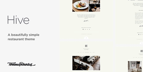 Hive – Restaurant & Cafe WordPress Theme 1.0.2
