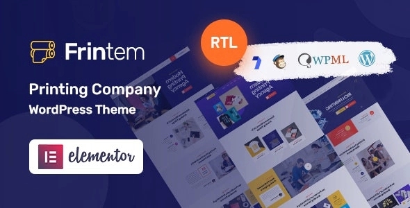 Frintem – Printing Company WP Theme 1.0.4