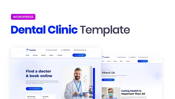 Dentino β Dental Clinic Template Kit 1.0.0